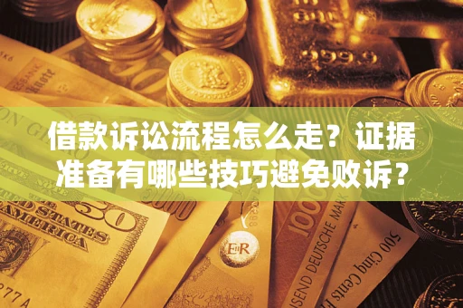 武汉借款诉讼流程怎么走？证据准备有哪些技巧避免败诉？
