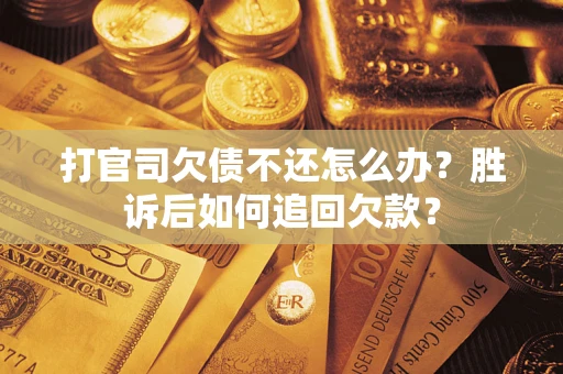 武汉打官司欠债不还怎么办？胜诉后如何追回欠款？
