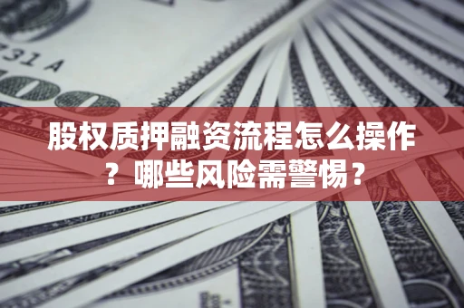 武汉股权质押融资流程怎么操作？哪些风险需警惕？