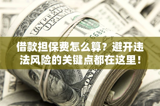 武汉借款担保费怎么算？避开违法风险的关键点都在这里！