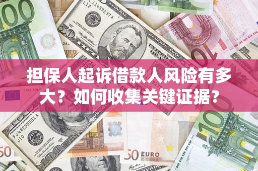 武汉担保人起诉借款人风险有多大？如何收集关键证据？