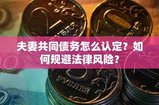 武汉夫妻共同债务怎么认定？如何规避法律风险？