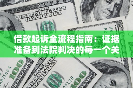 武汉借款起诉全流程指南：证据准备到法院判决的每一个关键步骤