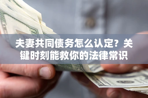 武汉夫妻共同债务怎么认定？关键时刻能救你的法律常识