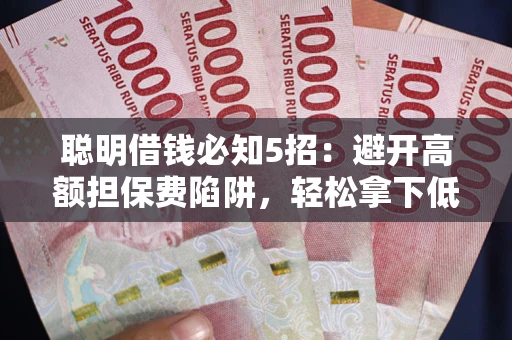 武汉聪明借钱必知5招：避开高额担保费陷阱，轻松拿下低息贷款