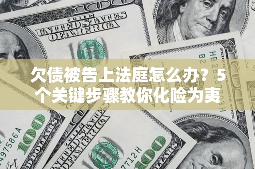 武汉欠债被告上法庭怎么办？5个关键步骤教你化险为夷